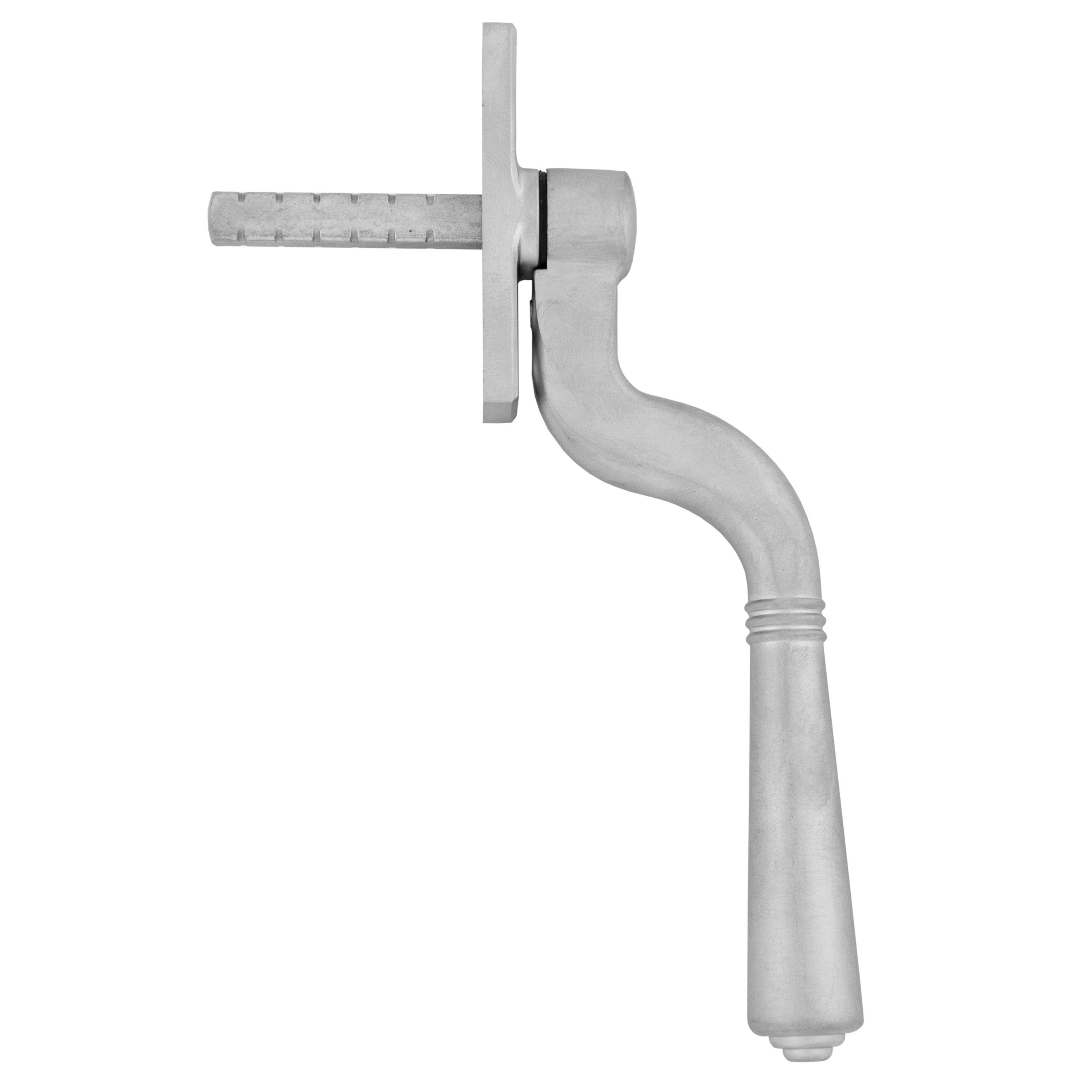 Brushed Satin Chrome Teardrop Espag | From The Anvil-Espag. Fasteners-Yester Home