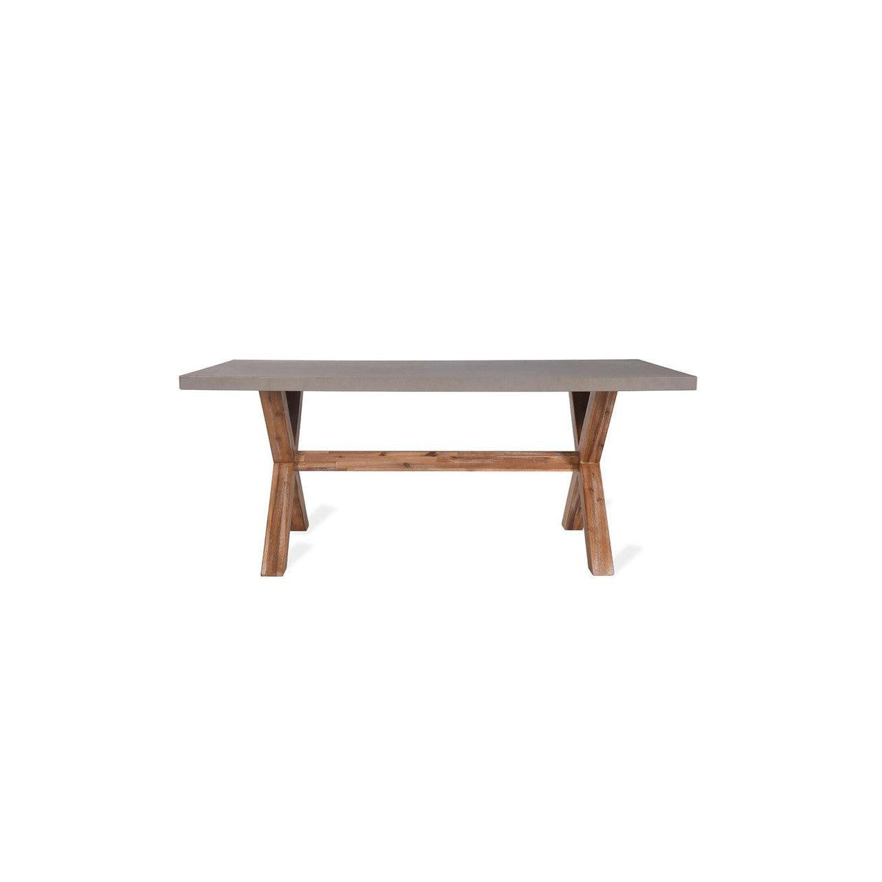 Burford Table | Large | Natural-Outdoor Dining Tables & Sets-Yester Home