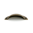 Burnished Brass 4" Plain Drawer Pull - Drawer Pulls - From The Anvil - Yester Home