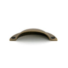 Burnished Brass 4" Plain Drawer Pull - Drawer Pulls - From The Anvil - Yester Home