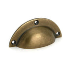 Burnished Brass 4" Plain Drawer Pull - Drawer Pulls - From The Anvil - Yester Home