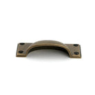 Burnished Brass Art Deco Drawer Pull - Drawer Pulls - From The Anvil - Yester Home