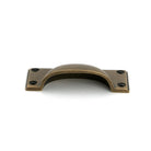 Burnished Brass Art Deco Drawer Pull - Drawer Pulls - From The Anvil - Yester Home