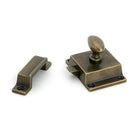 Burnished Brass Cabinet Latch - Cabinet Latches & Catches - From The Anvil - Yester Home