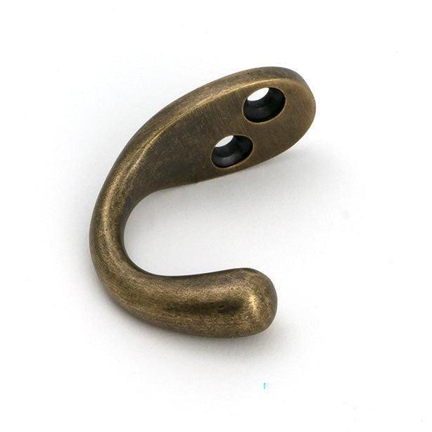 Burnished Brass Celtic Single Robe Hook - Coat Hooks - From The Anvil - Yester Home