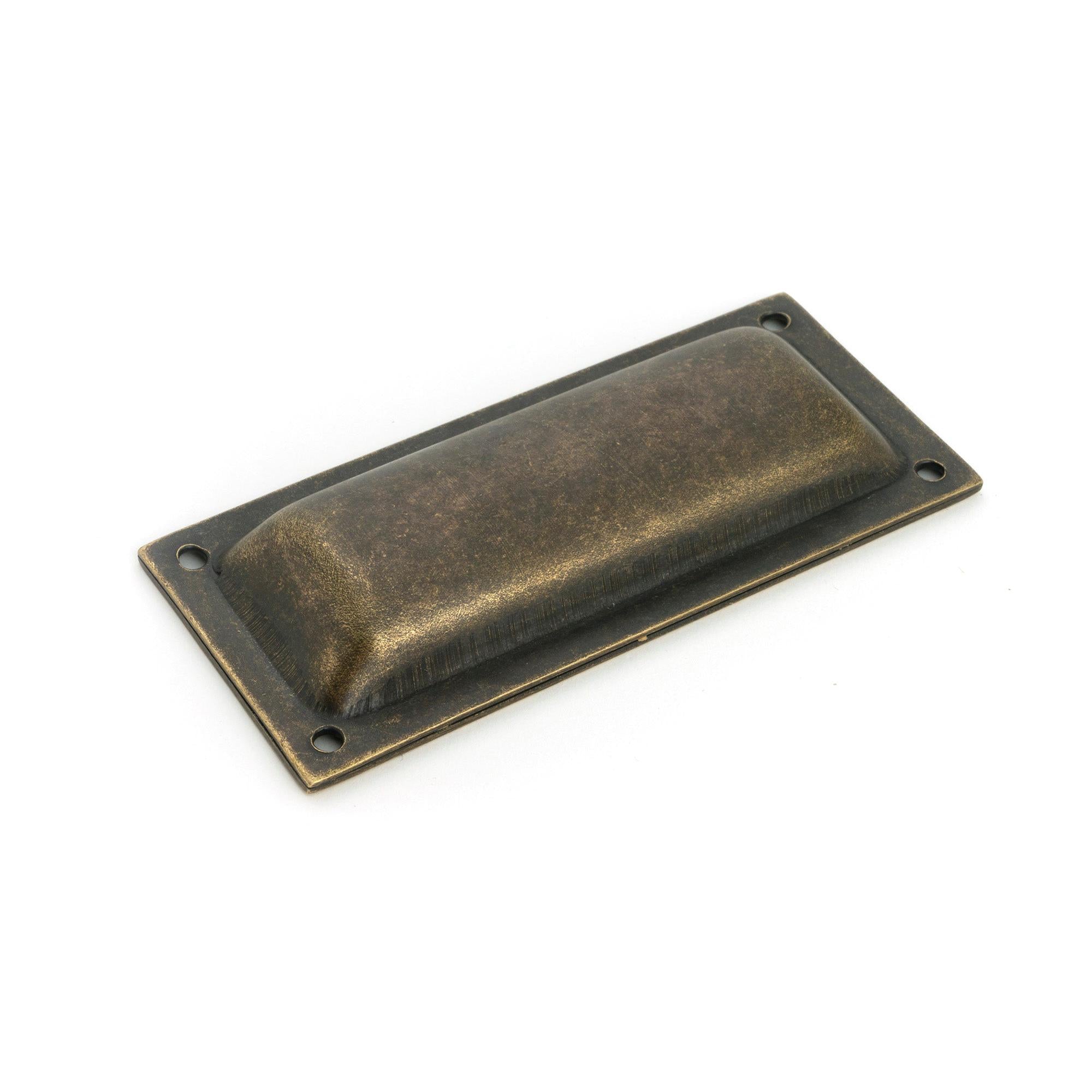 Burnished Brass Flush Handle - Flush Handles - From The Anvil - Yester Home