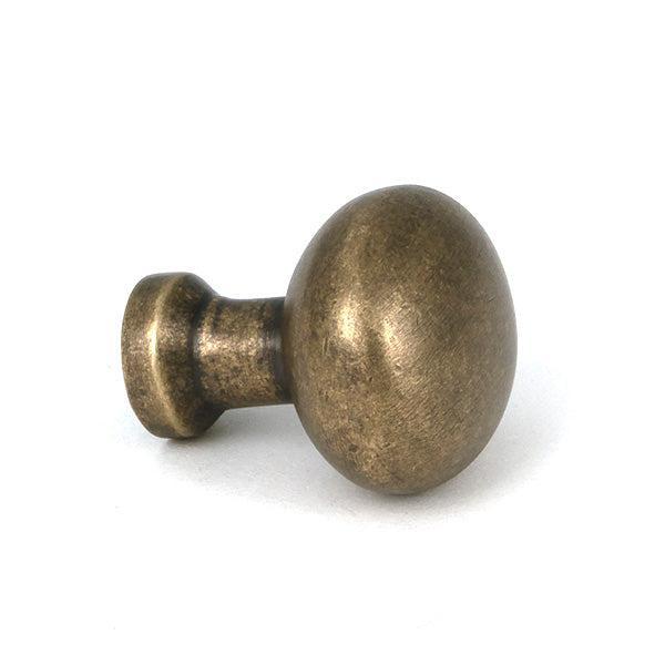 Burnished Brass Moore Cabinet Knob - 25mm - Cabinet Knobs - From The Anvil - Yester Home