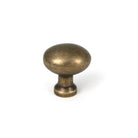 Burnished Brass Moore Cabinet Knob - 25mm - Cabinet Knobs - From The Anvil - Yester Home