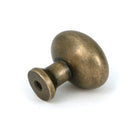 Burnished Brass Moore Cabinet Knob - 38mm - Cabinet Knobs - From The Anvil - Yester Home