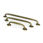 Burnished Brass Moore Pull Handle - Large - Pull Handles - From The Anvil - Yester Home
