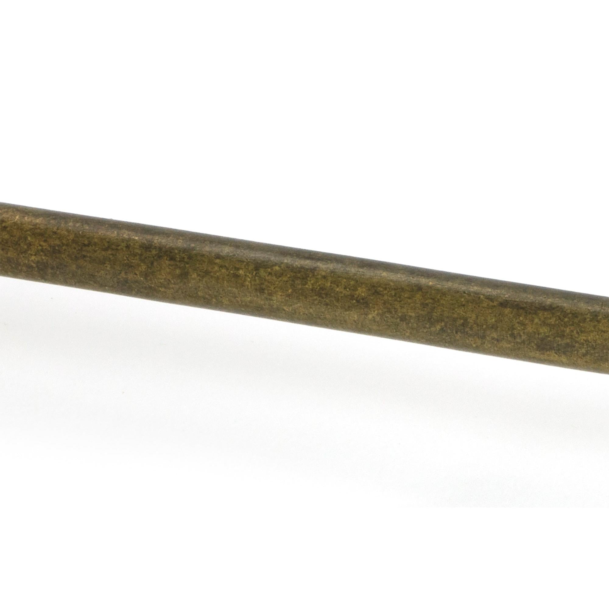 Burnished Brass Moore Pull Handle - Large - Pull Handles - From The Anvil - Yester Home