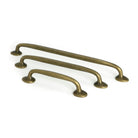 Burnished Brass Moore Pull Handle - Medium - Pull Handles - From The Anvil - Yester Home