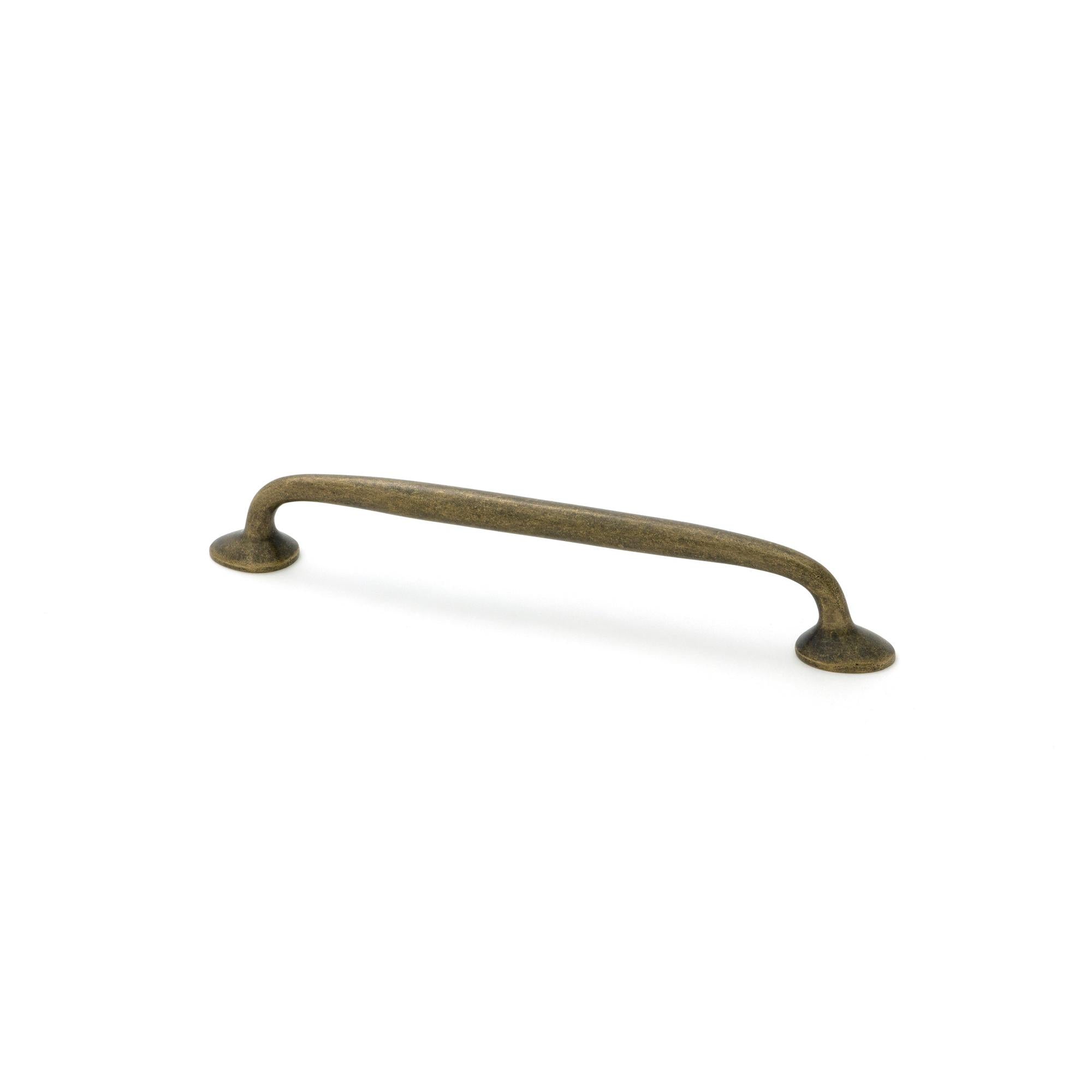 Burnished Brass Moore Pull Handle - Medium - Pull Handles - From The Anvil - Yester Home