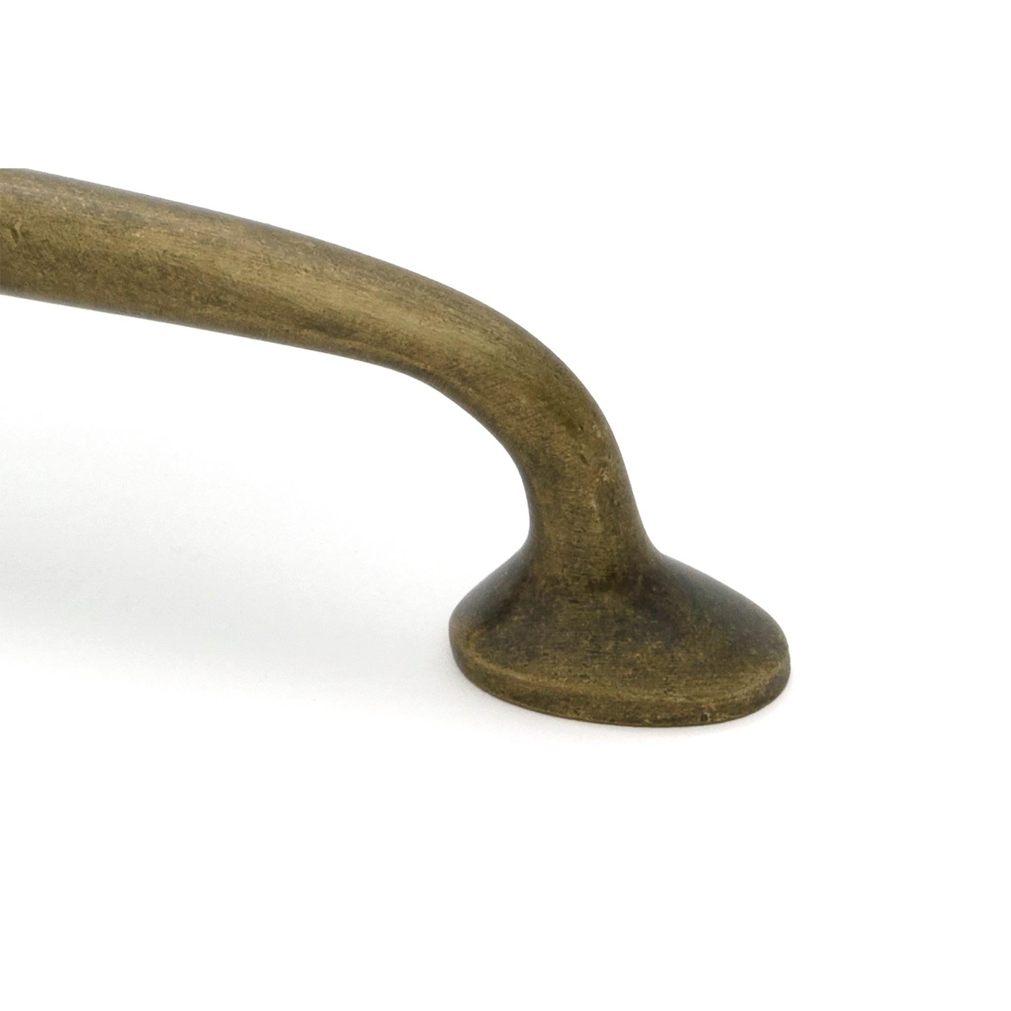 Burnished Brass Moore Pull Handle - Small - Pull Handles - From The Anvil - Yester Home