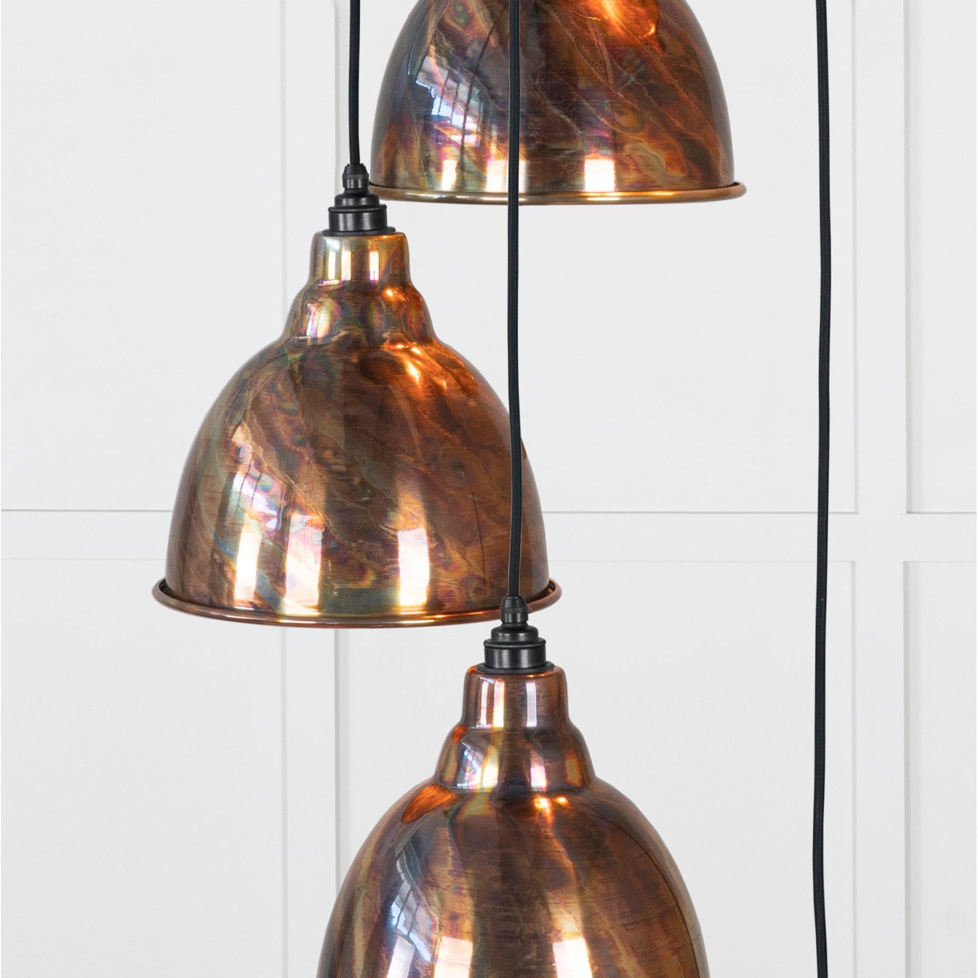 Burnished Brindley Cluster Pendant | From The Anvil - Cluster Pendants - From The Anvil - Yester Home
