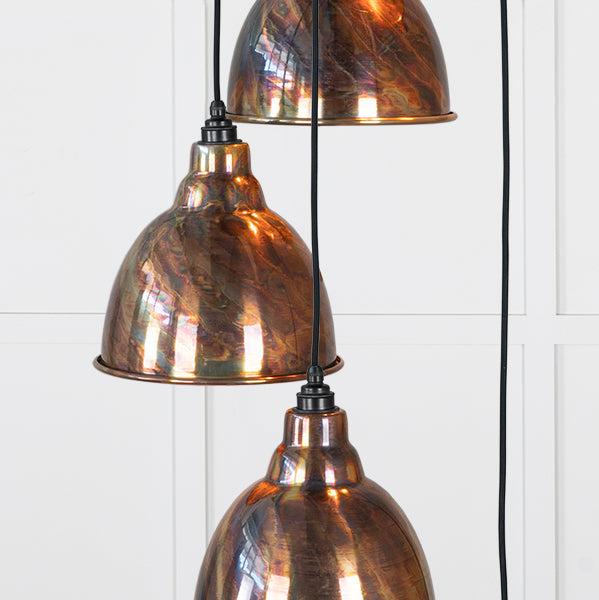 Burnished Brindley Cluster Pendant | From The Anvil-Cluster Pendants-Yester Home