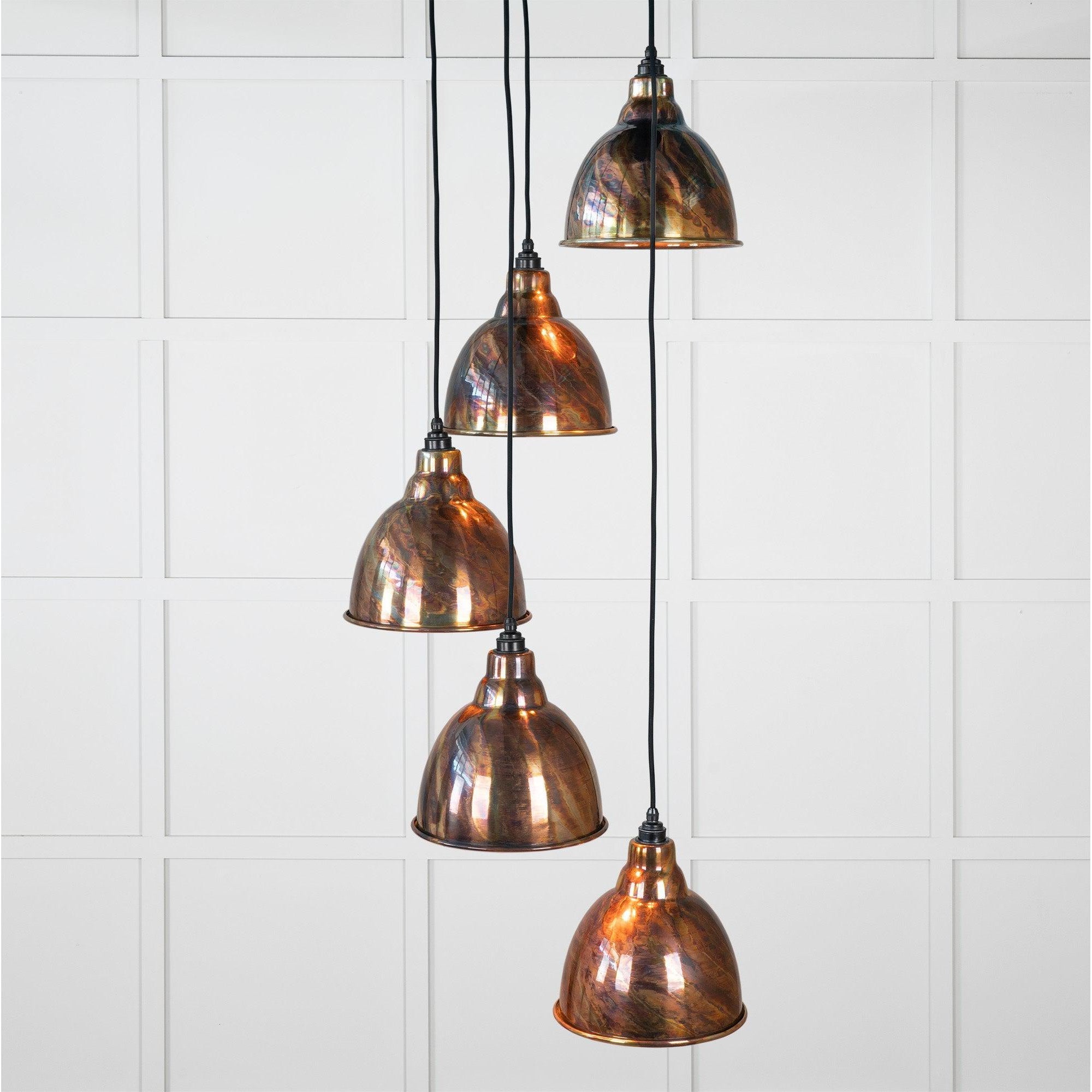 Burnished Brindley Cluster Pendant | From The Anvil-Cluster Pendants-Yester Home