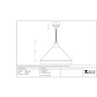 Burnished Hockley Pendant | From The Anvil - Hockley - From The Anvil - Yester Home