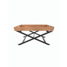 Butlers Coffee Table Square in Carbon - Oak-Coffee & Side Tables-Yester Home