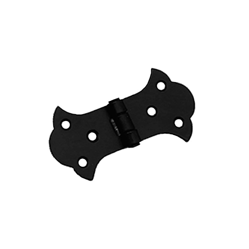 Butterfly 2" Hinge Black-Decorative Hinges & Corners-Yester Home