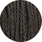Carbon Black Twisted Fabric Cable-Fabric Cable-Yester Home