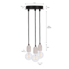 Carnaby Pendant | 3 Light - Pendant & Ceiling Lights - Garden Trading - Yester Home