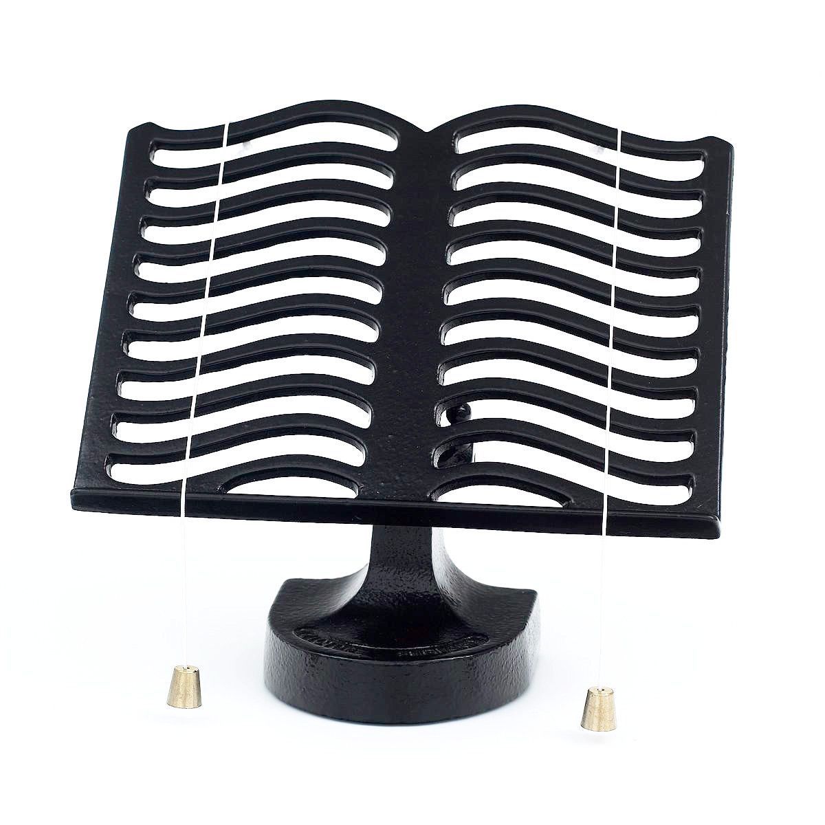 Cast Iron Cook Book Stand · Black ·-Kitchen Accessories-Yester Home