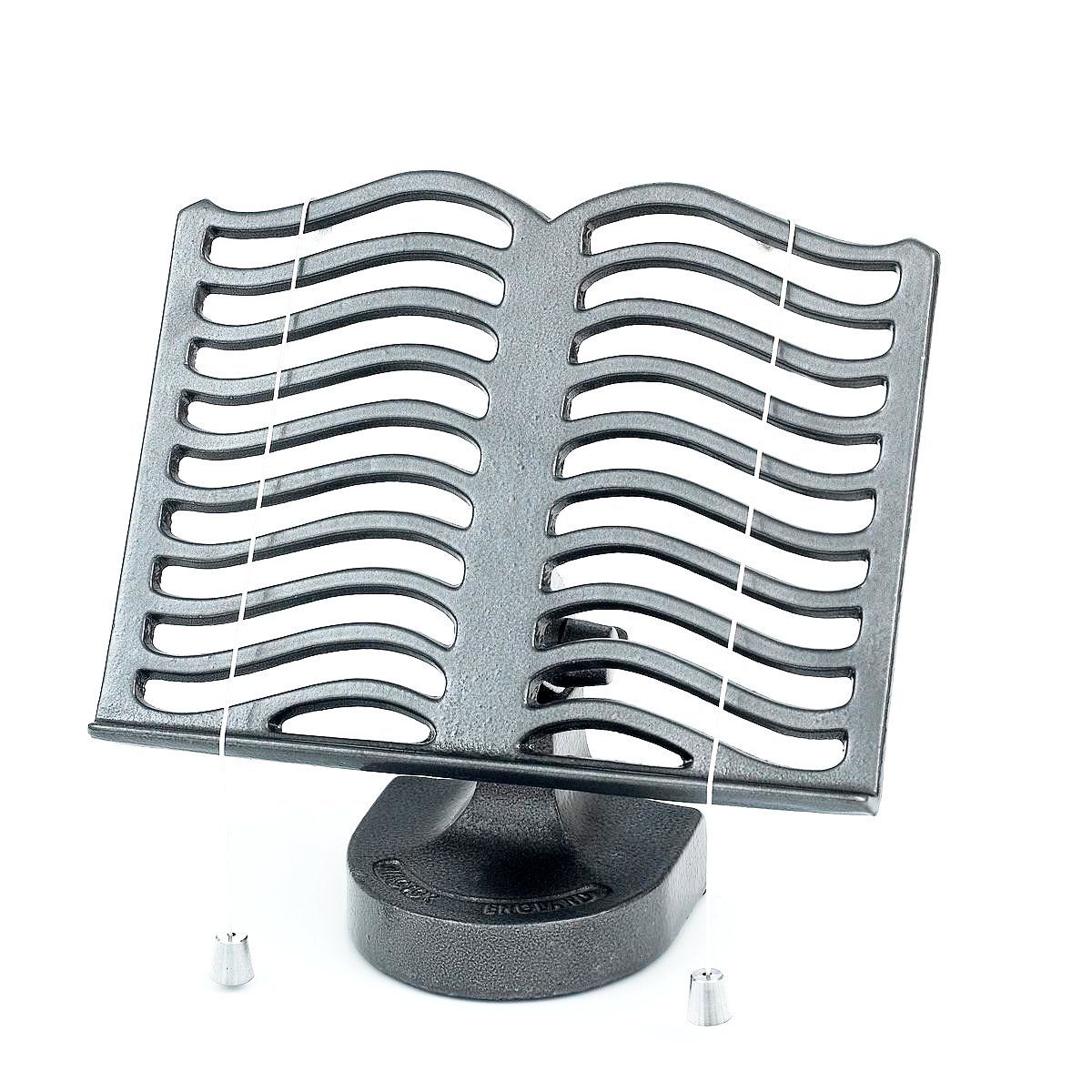 Cast Iron Cook Book Stand · Graphite ·-Kitchen Accessories-Yester Home