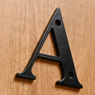 Black Cast Iron House Numbers | Face Fixing - House Numbers - Yester Home - Yester Home