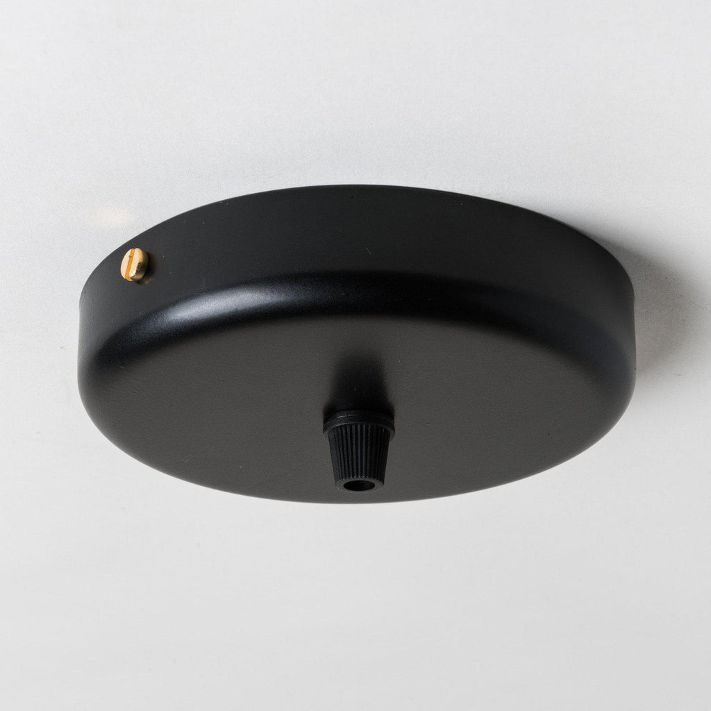 Ceiling Rose Large 125mm Single Outlet - All Colours-Ceiling Rose-Yester Home