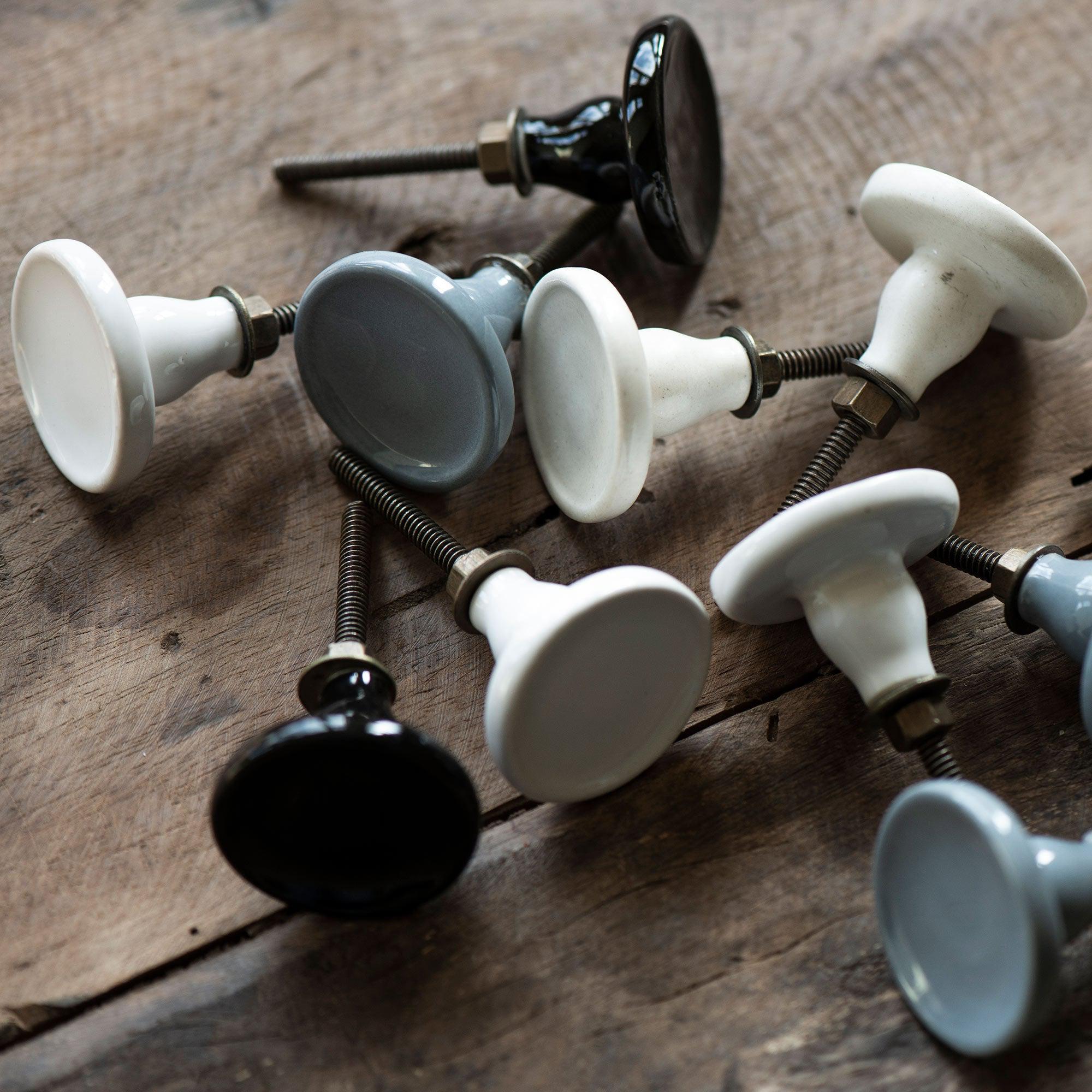 Ceramic Cabinet Knob-Cabinet Knobs-Yester Home