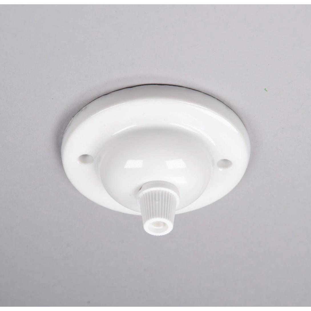 Ceramic Small Ceiling Rose - All Colours-Ceiling Rose-Yester Home