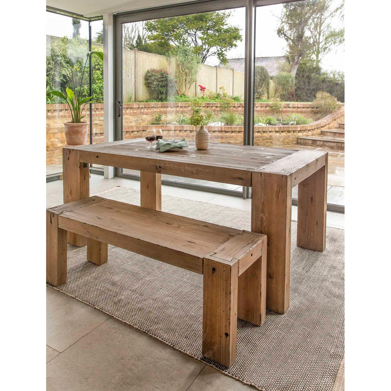 Chisbury Dining Table | Small | Natural - Dining Tables & Sets - Garden Trading - Yester Home