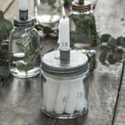 Chunky Glass Jar Candle Holder | Various-Candle Holders-Yester Home