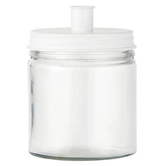 Chunky Glass Jar Candle Holder | Various-Candle Holders-Yester Home
