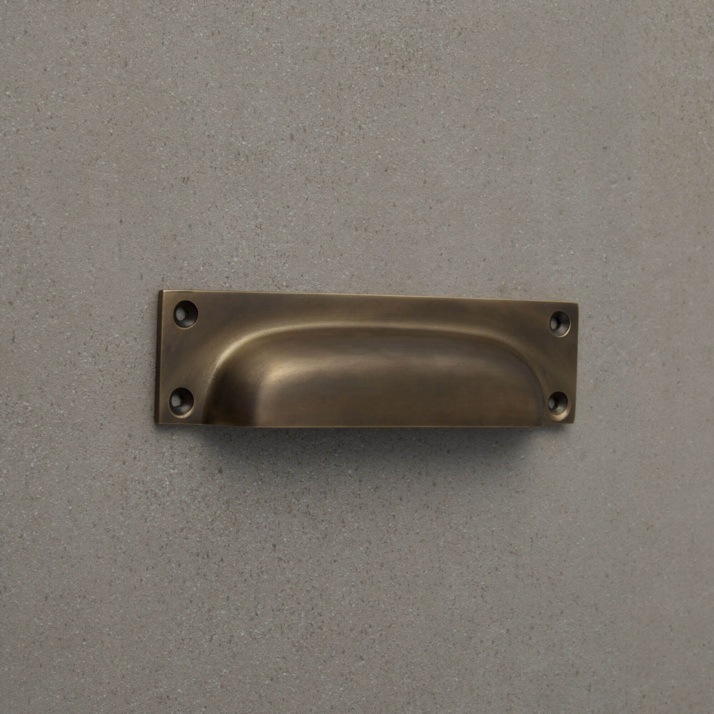 Classic Aged Brass Cupboard Handles
