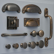 Classic Aged Bronze Cupboard Handles-Cabinet Knobs-Yester Home