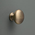Classic Aged Brushed Brass Cupboard Handles-Cabinet Knobs-Yester Home