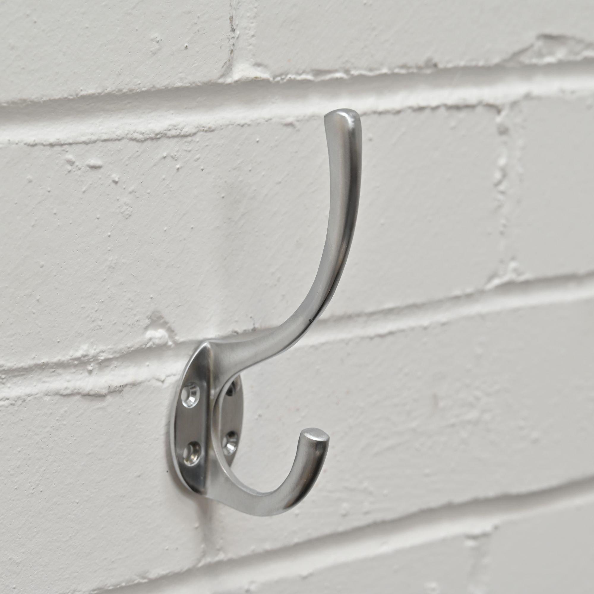 Classic Brass Hat & Coat Hook-Coat Hooks-Yester Home