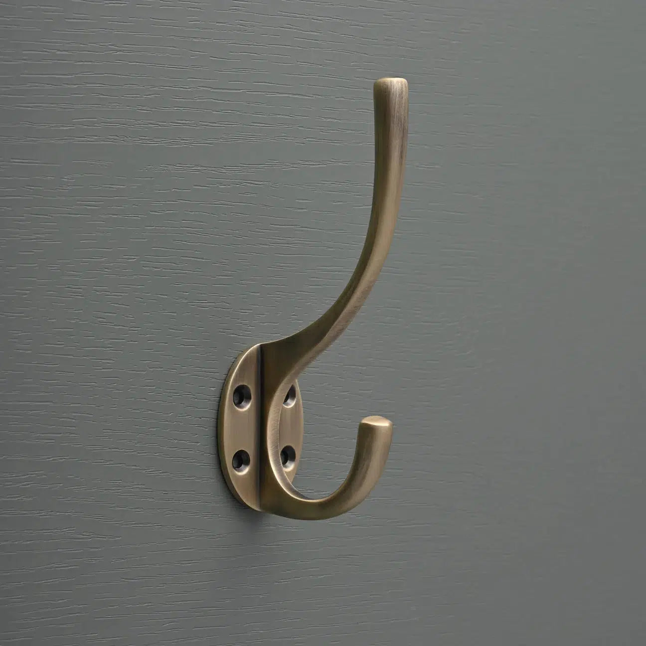 Classic Brass Hat & Coat Hook-Coat Hooks-Yester Home