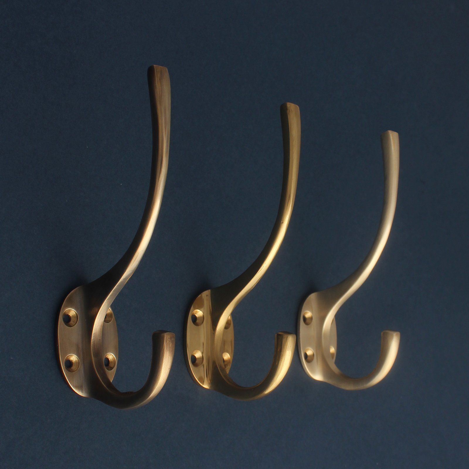 Brass Circular Coat Hook  Modern Brass Coat Hooks – Plank Hardware