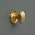 Classic Brass Oval Cupboard Knob - Cabinet Knobs - Yester Home - Yester Home