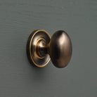 Classic Brass Oval Cupboard Knob - Cabinet Knobs - Yester Home - Yester Home