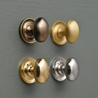 Classic Brass Oval Cupboard Knob - Cabinet Knobs - Yester Home - Yester Home