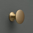 Classic Brushed Satin Brass Cupboard Handles | Lacquered-Cabinet Handles-Yester Home