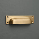 Classic Brushed Satin Brass Cupboard Handles | Unlacquered - Cabinet Handles - Yester Home - Yester Home