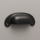 Classic Cast Iron Cupboard Handles | Black-Cabinet Knobs-Yester Home