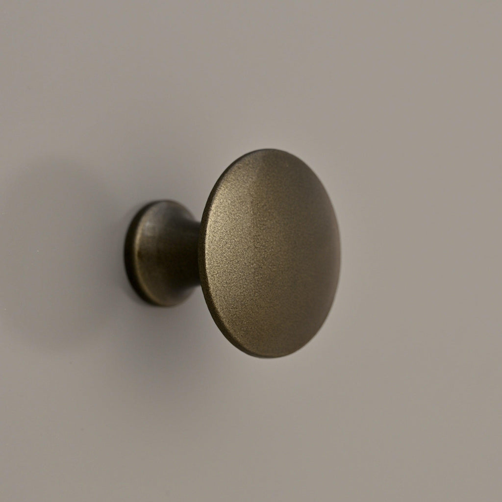 Classic Cast Iron Cupboard Handles | Old Brass-Cabinet Knobs-Yester Home