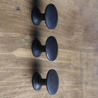 Classic Cast Iron Cupboard Handles | Oxidised-Cabinet Knobs-Yester Home