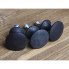 Classic Cast Iron Cupboard Handles | Oxidised-Cabinet Knobs-Yester Home